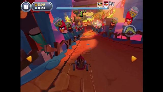 Angry Birds Go! 2.0! Gameplay Walkthrough Part 2 - Matilda Race and 3 Stars! (iOS, Android) смотреть онлайн