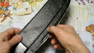 Самодельные ножны из микарты + чехол из камуфляжа для мачете Трамонтина 12 дюймов