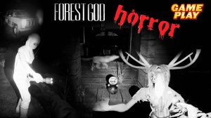 FOREST GOD ✅ Чёрно белый психологический хоррор ✅ Геймплей ✅ PC Steam игра 2024