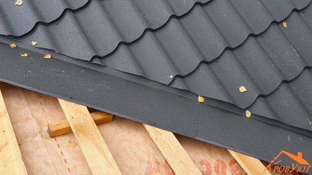 Монтаж кровли на срубе из сухостойной сосны- часть 2 смотреть онлайн