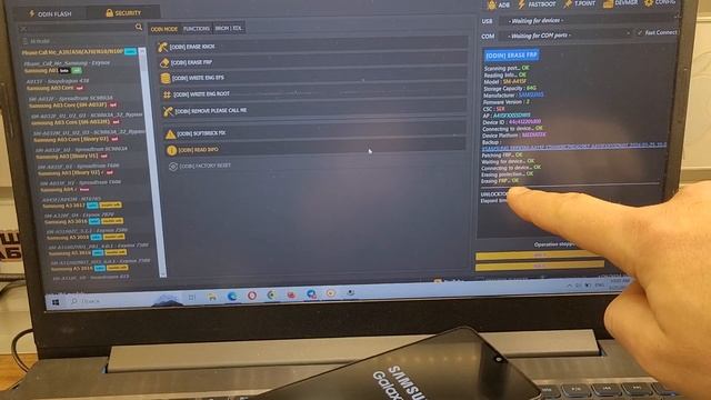 ? FRP Samsung A41 SM-415F Сброс Аккаунта Гугл. Unlocktool/Download Mode. Удалённая разблокировка ?