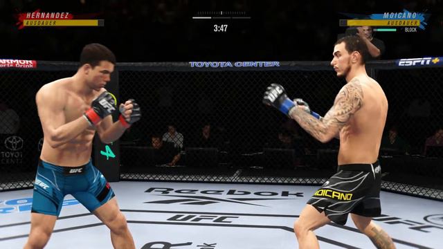 Alexander Hernandez vs Renato Moicano / Lightweight / UFC 271: Adesanya vs Whittaker 2 / EA UFC 4