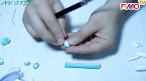 Мастер-класс: Серьги "Виноградные грозди" из полимерной глины FIMO/polymer clay tutorial