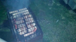 Чевапчичи на мангале.