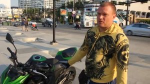 Обзор Кавасаки Z800 на Паттайе