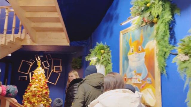 Мама Вика дочка Лола ,усадьба деда мороза в Москве , почта деда мороза смотреть онлайн