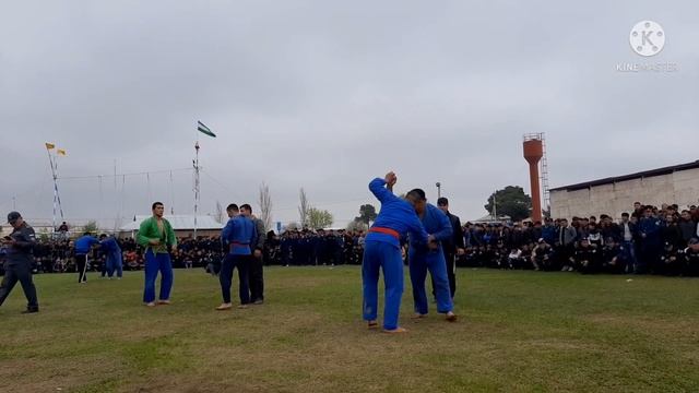 SURXONDARYO ANGOR TUMANIDA NAVROZ KURASH 15.03.2022. TULIQ VIDIO.