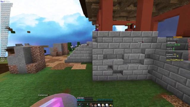 Hacking cheatmine (intave) w/ Ryu Client Best Client!! смотреть онлайн