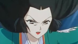 Woman transformation into Kitsune