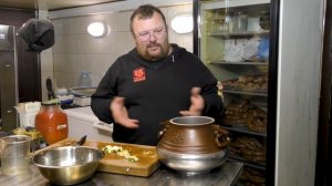 Мясо бычьей головы с овощами, еда настоящих мужчин