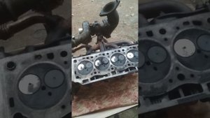 замена прокладки ГБЦ Рено Сценик 4-я часть