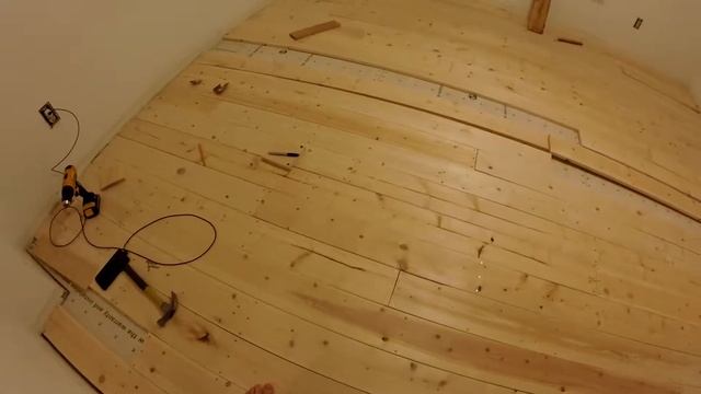 #36 Farmhouse Floors Pt3- Laying Boards