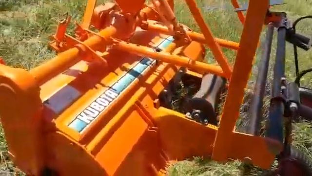 Грядообразователь из фрезы KUBOTA. смотреть онлайн