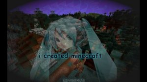 Miku sings Minecraft music - Sweden