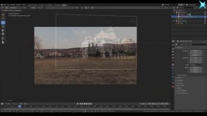 Трекинг камеры в BLENDER 3D