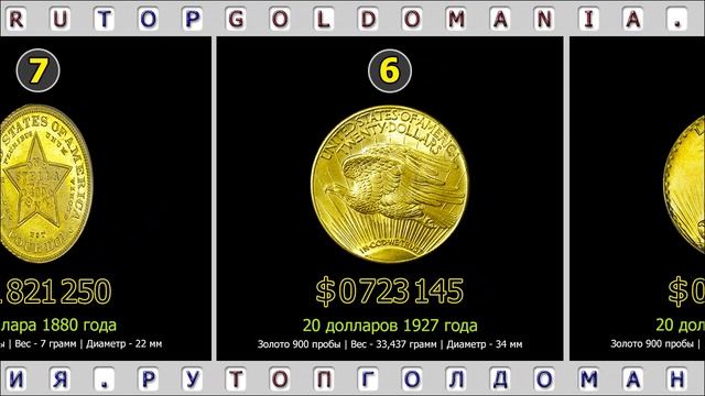 Самые дорогие золотые монеты в мире смотреть онлайн