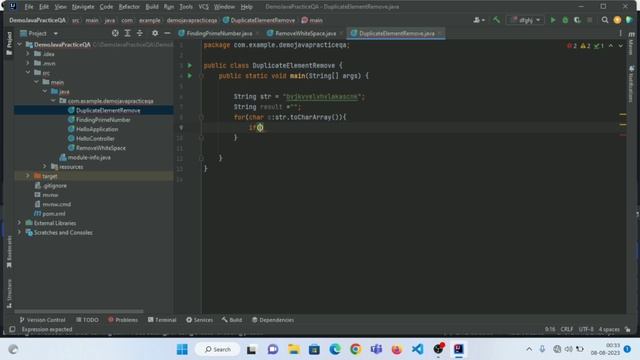How to Remove Duplicate Characters from string in Java | Most asked Java interview questions смотреть онлайн