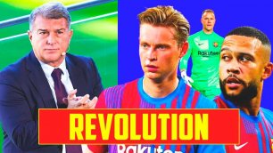 TOTAL REVOLUTION IN BARCELONA!  THAT'S WHAT LAPORTA WILL DO!