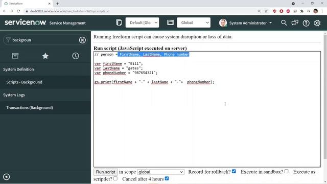 #7 Objects in JavaScript | Learn JavaScript with ServiceNow | ServiceNow JavaScript Tutorial