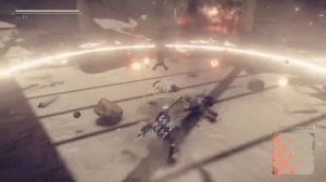 NieR:Automata 9s gameplay combat