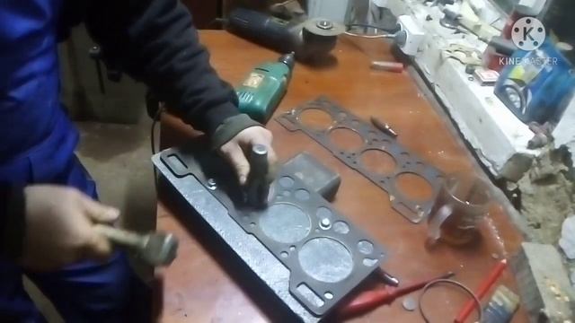 Прокладка ГБЦ своими руками. смотреть онлайн