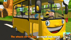 Wheels on the Bus (Песенка про автубус) | Поём и учим английский язык