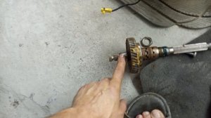 Ниссан ноте е11 снятие ЭУР замена подшипников.