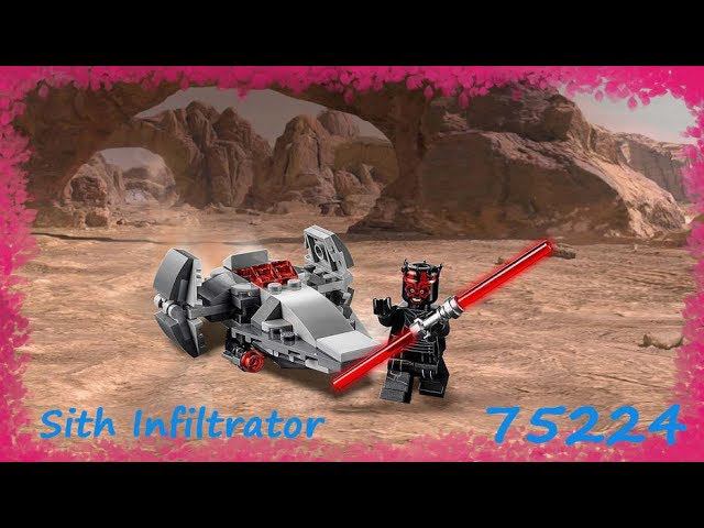 Lego Star Wars 75224 Sith Infiltrator Microfighter - UNBOXING