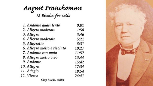 Franchomme 12 Etudes