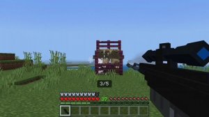 Tech Guns mod Addon For Minecraft PE/Bedrock 1.18 - 1.19 | 3D Guns Addon For MCPE