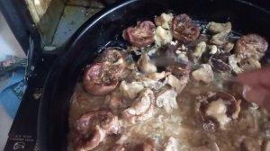 БАРАНЬИ ПОЧКИ ЗАПЕЧЕННЫЕ В ДУХОВКЕ С ШАМПИНЬОНАМИ !