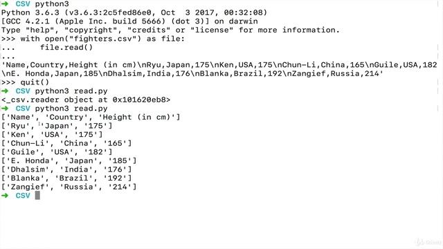 Reading CSV Files in Python Coding for Kids Python Learn to Code with 50 Awesome Games & Activities