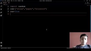 #21 Python tutorials for beginners| creating a stone, paper, scissor game in python|