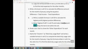 GIT Online Exam Model Paper 1 Spreadsheet English