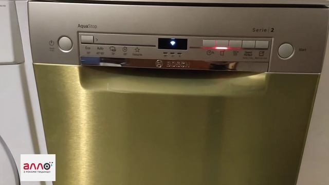 Краткий обзор умной посудомоечной машины Bosch SPS2IKI02E