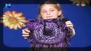 Вместе с детьми, из ниток шьем сумку, украшения и оригинальные цветы. Мастер класс