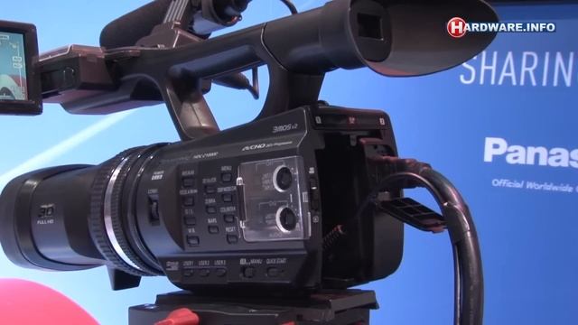 IFA 2011: Panasonic HDC-Z10000 3D camera (raw video) смотреть онлайн