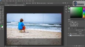 Cómo ampliar el fondo a una foto en Photoshop CC 2018 - Escalar según el contenido #01