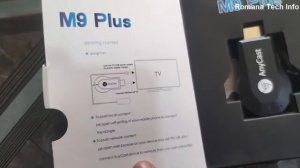 anycast m9 plus dongle wireless display review by Romana Tech Info Manghopir Road. S.ITE Sindh, Att