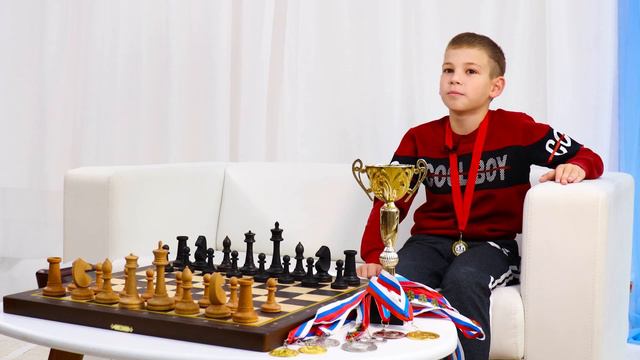 6.Егор Сергеев - 1 место среди 969 участников по шахматам!