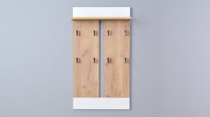 Вешалка настенная 03.292N для прихожей и гардеробной.