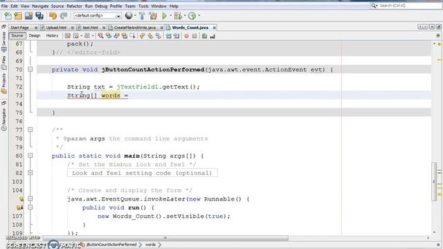 Java Tutorial - How To Count Words In A String Using Java Netbeans смотреть онлайн
