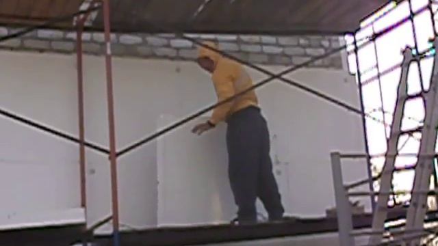 Обшивка пенопластом наружной стены. смотреть онлайн