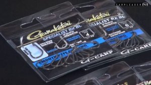 Карповые крючки Gamakatsu.