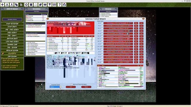 Front Office Football 7 Gameplay! Texans Series 2014 Season/Playoffs [1080p] смотреть онлайн