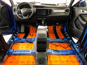 Шумоизоляция Chery Tiggo 4 | Maximum тишины в салоне!