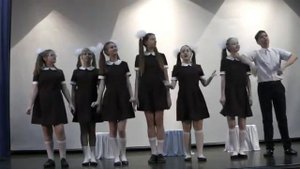 1363 Театральная студия Кураж г Голицыно, отрывок из спектакля Самый дружный класс