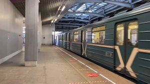 Видео подборка электропоездов 81-717/714.5 "Номерной" на Замоскворецкой линии.