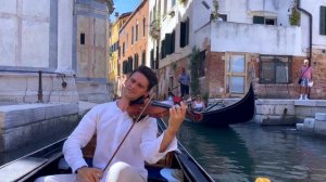 O SOLE MIO - Violin Cover in Venice, Italy - David Bay