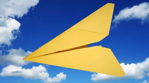 Как сделать самолёт из бумаги. Оригами самолётик